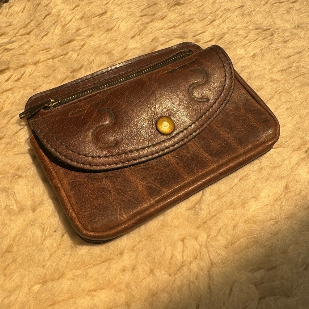 Vintage• Genuine Leather Belt Pouch